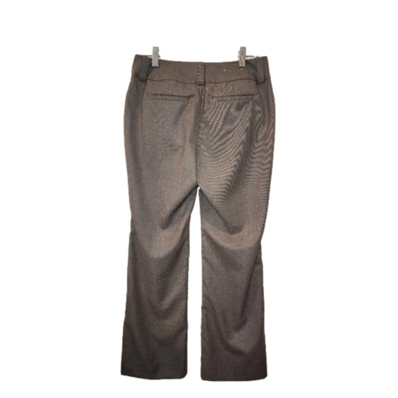 GAP Stretch Curvy Fit Flared Leg Brown Slacks Trousers Pants Size 4A - Picture 2 of 9